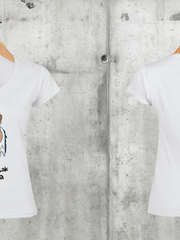 Töltsd be a képet Galéria nézetbe Csókollak Bátya V-nyakú női póló