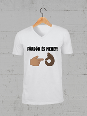 Töltsd be a képet Galéria nézetbe Fürdök és mehet! V-nyakú póló