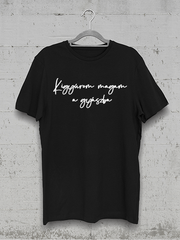 Töltsd be a képet Galéria nézetbe Kigyúrom magam a gyászba póló A