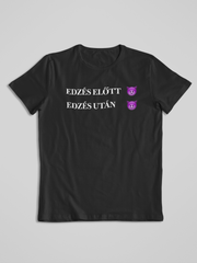 Töltsd be a képet Galéria nézetbe Edzés előtt/után - Póló - fekete