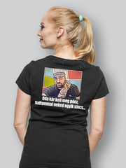 Töltsd be a képet Galéria nézetbe Limitált Oda kár kell meg pénz V-nyakú női póló