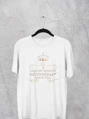 Töltsd be a képet Galéria nézetbe Király - A legjobb cigányok decemberben születtek férfi póló
