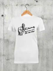 Töltsd be a képet Galéria nézetbe Küzdősportolsz öcskös? női póló
