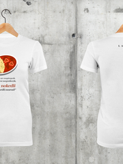 Töltsd be a képet Galéria nézetbe A nokedli nokedli marad női póló
