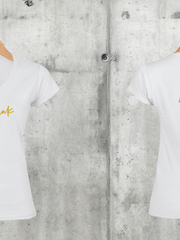 Töltsd be a képet Galéria nézetbe Apájé+Anyájé V-nyakú férfi és női póló