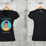 Töltsd be a képet Galéria nézetbe Intelligens az új sexy V póló

