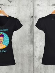 Töltsd be a képet Galéria nézetbe Intelligens az új sexy V póló
