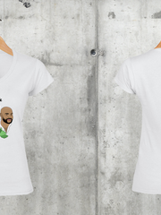 Töltsd be a képet Galéria nézetbe Csókollak Bátya V-nyakú női póló
