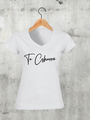 Töltsd be a képet Galéria nézetbe Te cshorró V-nyakú női póló
