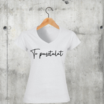 Töltsd be a képet Galéria nézetbe Te pusztulat V-nyakú női póló
