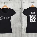 Töltsd be a képet Galéria nézetbe King+Queen V-nyakú férfi és női póló
