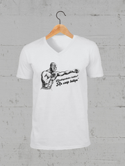 Töltsd be a képet Galéria nézetbe Küzdősportolsz öcskös? V-nyakú póló A
