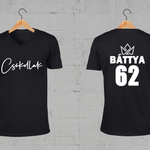 Töltsd be a képet Galéria nézetbe Báttya+Nénnye V-nyakú férfi és női póló A
