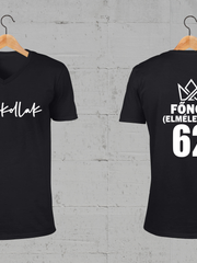 Töltsd be a képet Galéria nézetbe Főnök(elméletileg)+Főnök(gyakorlatban) V-nyakú férfi és női póló A
