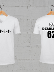 Töltsd be a képet Galéria nézetbe Dzsúliusz+Lejla V-nyakú férfi és női póló