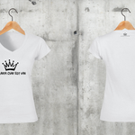 Töltsd be a képet Galéria nézetbe Apa, Anya csak egy van V-nyakú női póló
