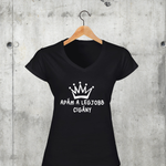 Töltsd be a képet Galéria nézetbe Apám a legjobb cigány V-nyakú női póló
