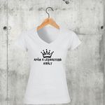 Töltsd be a képet Galéria nézetbe Apám a legnagyobb király V-nyakú női póló
