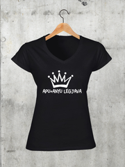 Töltsd be a képet Galéria nézetbe Apu+Anyu legjava V-nyakú női póló
