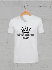 Töltsd be a képet Galéria nézetbe Bátyám a legjobb cigány V-nyakú póló
