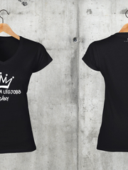 Töltsd be a képet Galéria nézetbe Bátyám a legjobb cigány V-nyakú női póló
