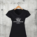 Töltsd be a képet Galéria nézetbe Bátyám a legnagyobb király V-nyakú női póló
