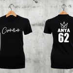 Töltsd be a képet Galéria nézetbe Apa+Anya férfi és női póló A
