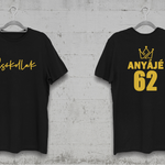 Töltsd be a képet Galéria nézetbe Apájé+Anyájé férfi és női póló A
