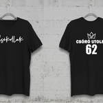 Töltsd be a képet Galéria nézetbe Csóró utolsó+Kis bánat férfi és női póló A
