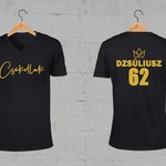 Töltsd be a képet Galéria nézetbe Dzsúliusz+Lejla V-nyakú férfi és női póló
