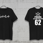 Töltsd be a képet Galéria nézetbe Főnök(elméletileg)+Főnök(gyakorlatban) férfi és női póló Akció
