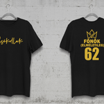 Töltsd be a képet Galéria nézetbe Főnök(elméletileg)+Főnök(gyakorlatban) V-nyakú férfi és női póló A
