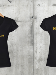 Töltsd be a képet Galéria nézetbe Báttya+Nénnye V-nyakú férfi és női póló A
