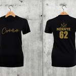 Töltsd be a képet Galéria nézetbe Báttya+Nénnye Csókollak férfi és női póló A
