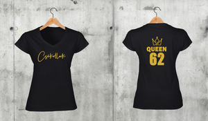 King+Queen V-nyakú férfi és női póló