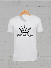 Töltsd be a képet Galéria nézetbe Genetikai csoda V-nyakú póló
