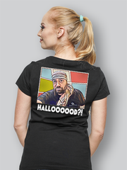 Töltsd be a képet Galéria nézetbe Limitált Hallooood? V-nyakú női póló
