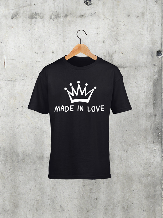 Made in love gyerek póló