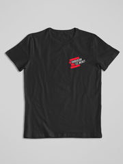 Töltsd be a képet Galéria nézetbe Kardiózok és mehet - Póló kis logóval - fekete
