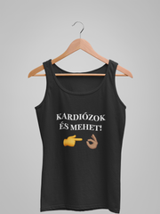 Töltsd be a képet Galéria nézetbe Kardiózok és mehet - Póló - fekete
