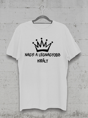 Töltsd be a képet Galéria nézetbe Nagyi a legnagyobb király póló
