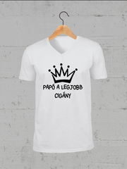 Töltsd be a képet Galéria nézetbe Papó a legjobb cigány V-nyakú póló
