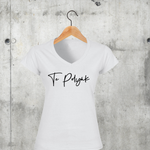 Töltsd be a képet Galéria nézetbe Te polyák V-nyakú női póló
