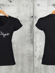 Töltsd be a képet Galéria nézetbe Te polyák V-nyakú női póló
