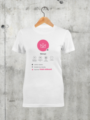 Töltsd be a képet Galéria nézetbe Valaki elátkozott női póló
